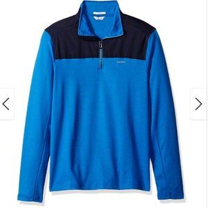 NWT Calvin Klein Liquid Touch Quarter Zip
